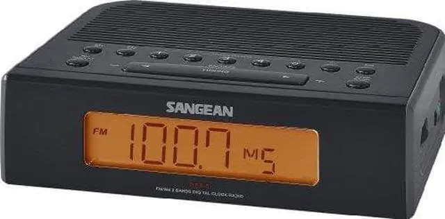 Alt view image 5 of 17 - Sangean AM FM Digit Tuning Clock Radio