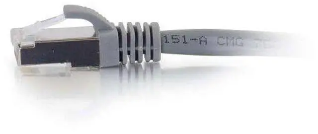 Alt view image 3 of 7 - C2G 00789 Cat6 Cable - Snagless Shielded Ethernet Network Patch Cable, Gray (30 Feet, 9.14 Meters)