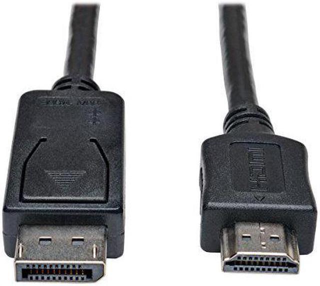 Alt view image 9 of 12 - Tripp Lite P582-003 Tripp Lite DisplayPort to HD Cable Adapter HDCP 1080P M/M 3' 3ft - DisplayPort/HDMI for Monitor, TV, Audio/Video Device - 3 ft - 1 x DisplayPort Male Digital Audio/Video - 1 x HDMI