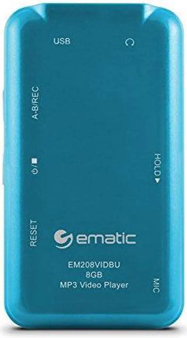 Alt view image 6 of 13 - 1.5" Mp3 Video Player Blue