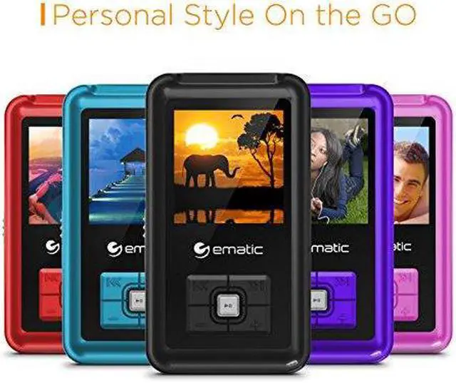 Alt view image 4 of 13 - 1.5" Mp3 Video Player Blue