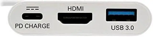 Alt view image 3 of 20 - Tripp Lite USB C to HDMI Multiport Adapter Converter Hub USB Type C to HDMI (U444-06N-H4U-C)