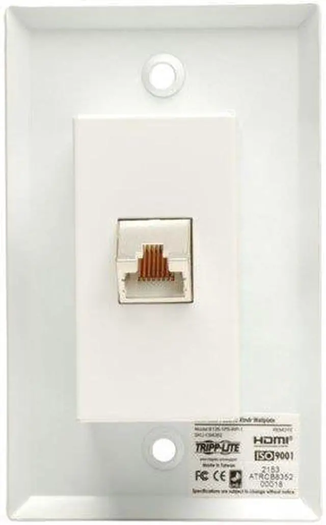 Alt view image 3 of 11 - HDMI OVER CAT5/CAT6 PASSIVE VIDEO EXTENDER REMOTE WALLPLATE TAA GSA