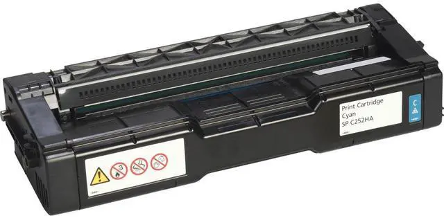 Alt view image 3 of 17 - SP C252HA CYAN PRINT CARTRIDGE