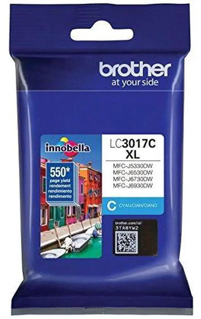 Alt view image 2 of 10 - BROTHER INTERNATIONAL LC3017C High Yield Cyan Ink Cartridge