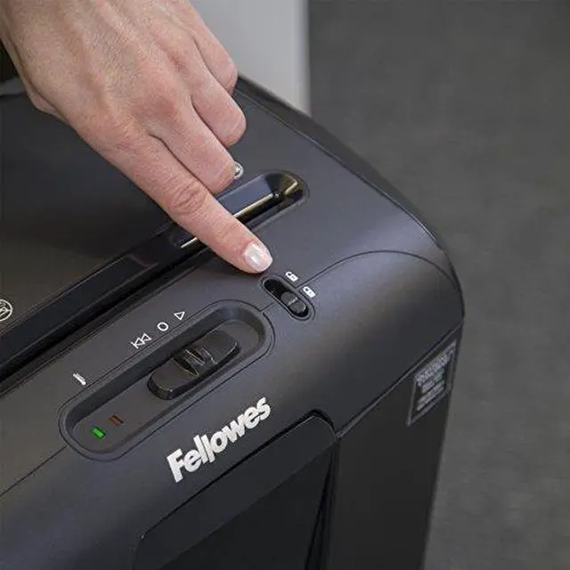 Alt view image 6 of 20 - Fellowes 49C Cross-Cut Shredder