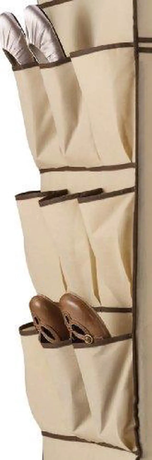 Alt view image 10 of 14 - Honey Can Do 60In Double Door Storage Closet With Shoe Organizer - WRD-01272