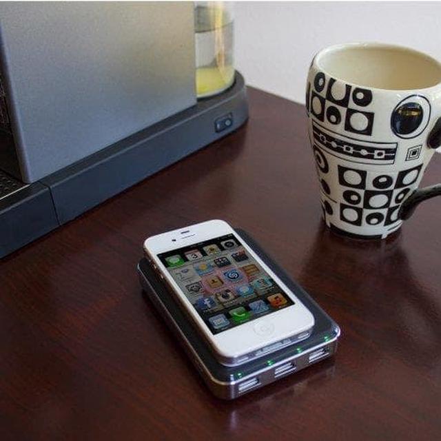 Alt view image 7 of 11 - Lenmar Helix 11000mAh Portable External Power Bank for Up to 3 Devices