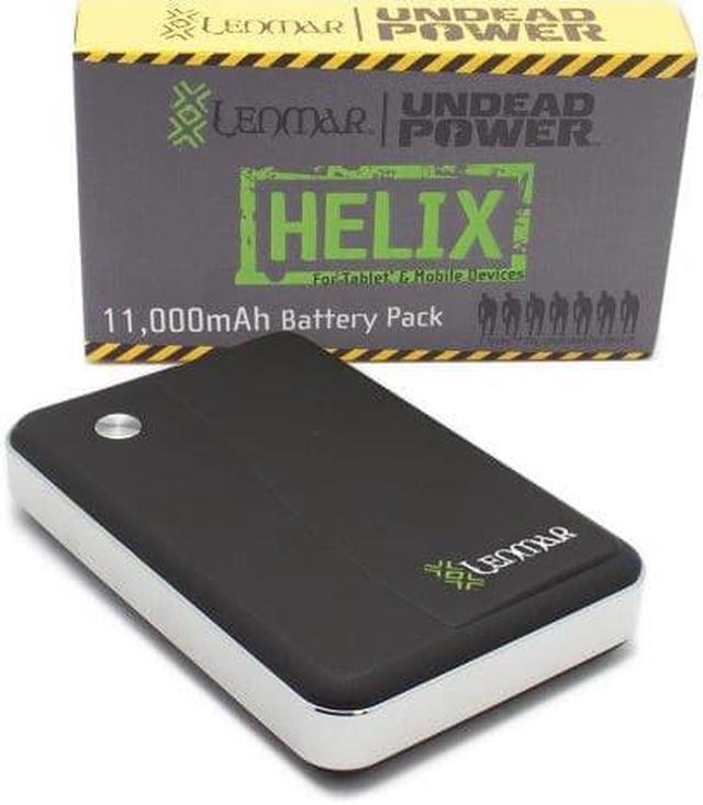 Alt view image 11 of 11 - Lenmar Helix 11000mAh Portable External Power Bank for Up to 3 Devices