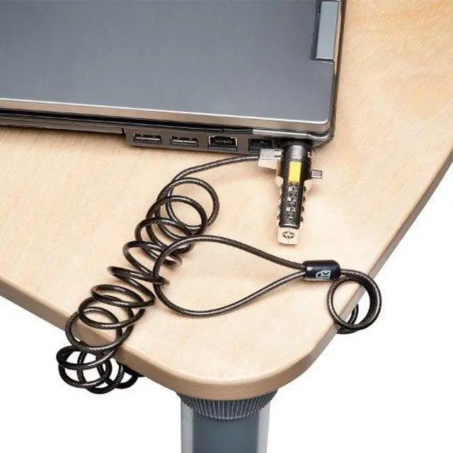 Alt view image 7 of 20 - Kensington K64670US Kensington Laptop Cable Lock - Portable - 4-wheel - 6 ft