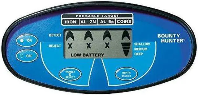 Alt view image 6 of 15 - Bounty Hunter Quick Silver     Metal Detector Qsi