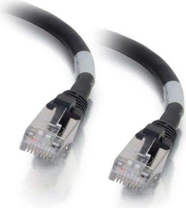Alt view image 9 of 11 - C2G 00712 Cat6a Cable - Snagless Shielded Ethernet Network Patch Cable, Black (7 Feet, 2.13 Meters)