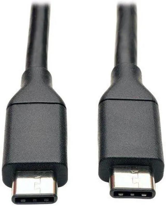 Alt view image 9 of 9 - Tripp Lite U420-003 Black USB 3.1 Gen 1 (5 Gbps) Cable, USB Type-C (USB-C)