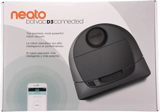 Alt view image 3 of 10 - NEATO 945-0235 Neato Botvac D3 Connected
