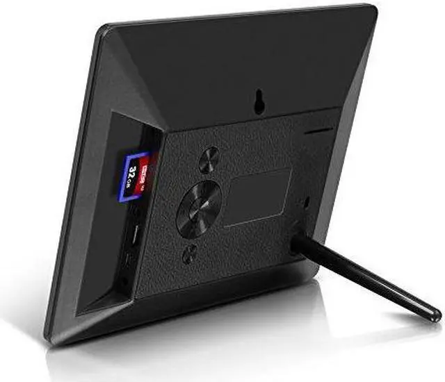 Alt view image 3 of 20 - Aluratek 8" Wi-Fi Digital Photo Frame With Touchscreen Lcd Display