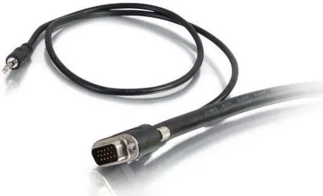 Alt view image 2 of 10 - C2G/Cables To Go 50229 35 ft. C2G Select VGA + 3.5mm A/V Cable M/M