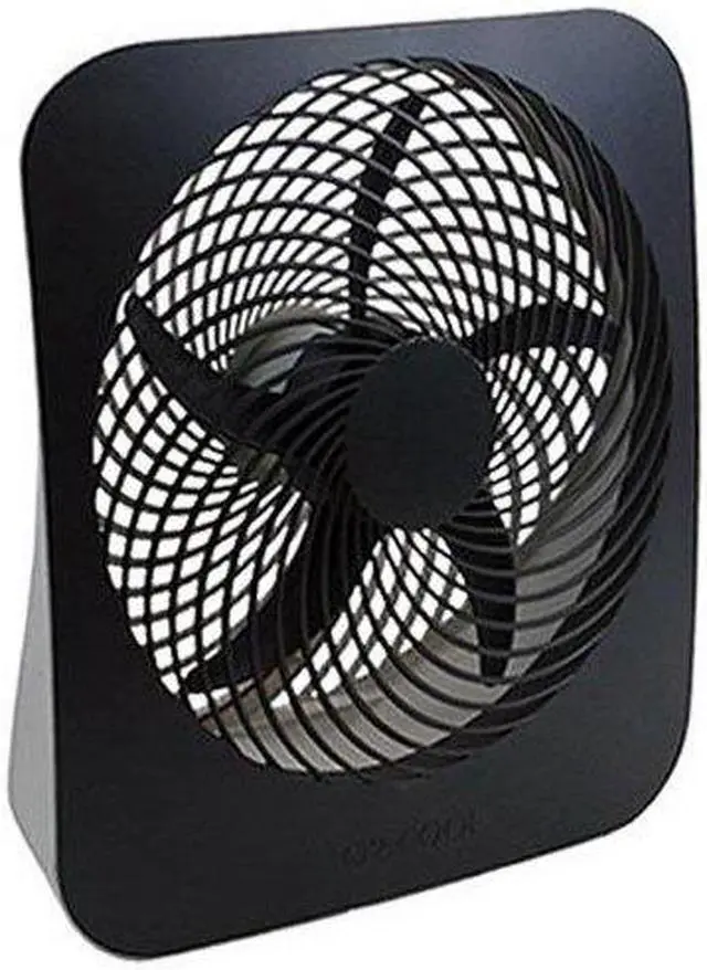 Main image of O2 Cool FD10002A O2 Cool FD10002A Portable Fan - 10" Diameter - 2 Speed - Carrying Handle, Adjustable Tilt Head, Foldable - White, Gray