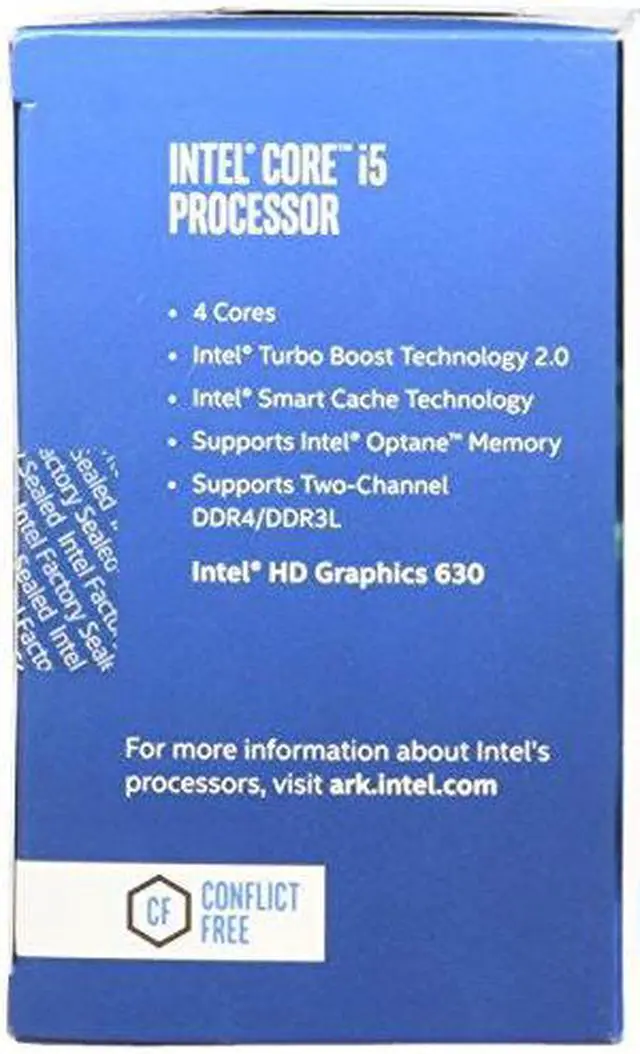 Alt view image 2 of 16 - Intel Core i5-7500T Quad-core (4 Core) 2.70 GHz Processor - Socket H4 LGA-1151 Retail Pack - 1MB - 6MB Cache - 8 GT/s DMI - 64-bit Processing - 3.30 GHz Overclocking Speed - 14 nm