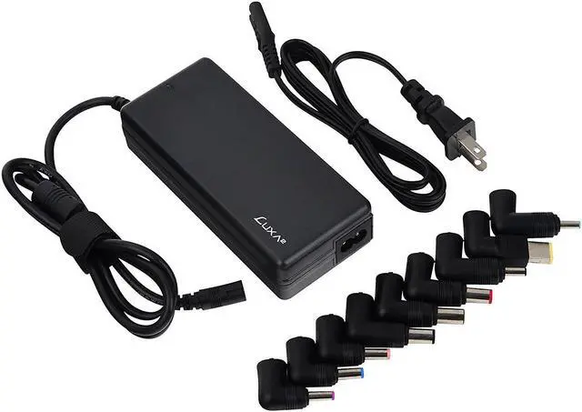 Alt view image 10 of 15 - LUXA2 PO-ULA-PC90BK-00 EnerG Bar 90W Universal Laptop Charger