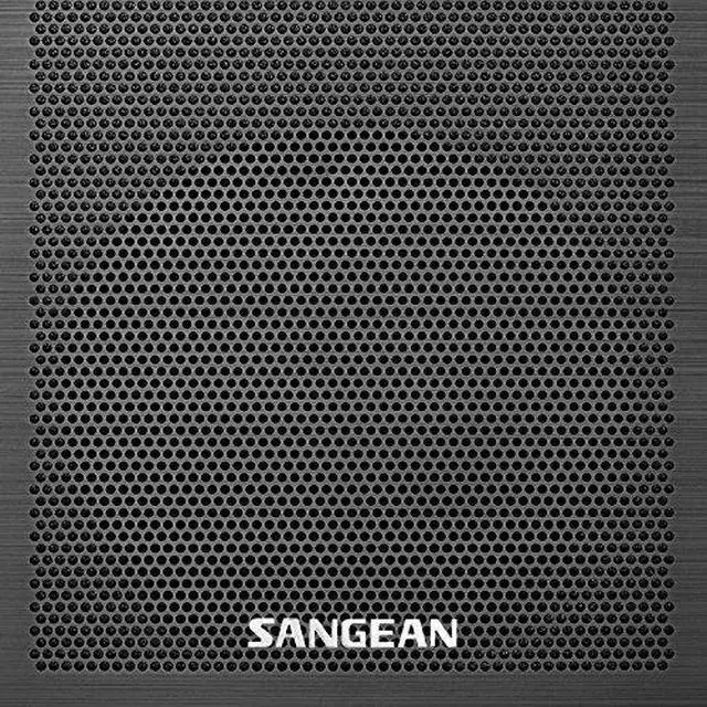 Alt view image 3 of 8 - Sangean AM FM BT Table Top Radio Black WR-50
