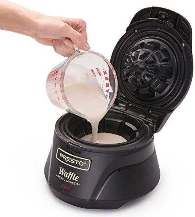Alt view image 2 of 13 - PRESTO 03500 Belgian Waffle Bowl Maker