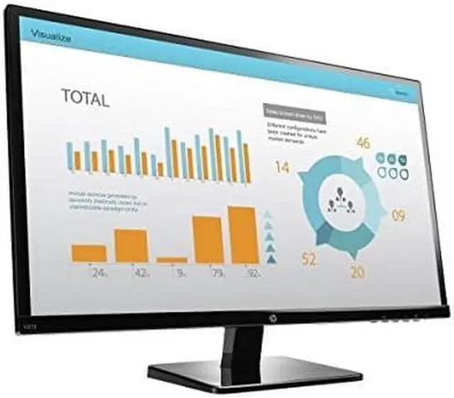 Alt view image 12 of 12 - HP V272 27" IPS Monitor (M4B78A8)