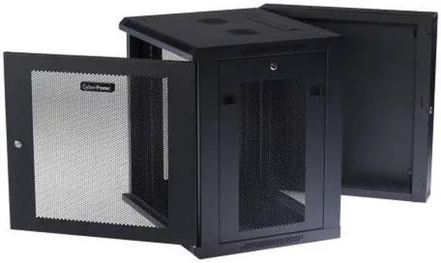 Alt view image 8 of 19 - CYBERPOWER CR12U51001 12U WALL MNT RACK