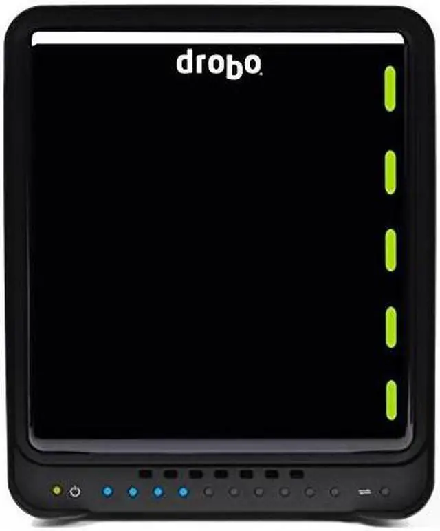 Alt view image 6 of 20 - Drobo 5C 5-Drive Direct Attached Storage (DAS) Array with USB 3.0 port, Type-C (DDR4A21)
