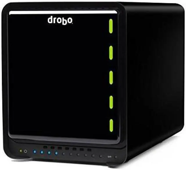 Alt view image 4 of 20 - Drobo 5C 5-Drive Direct Attached Storage (DAS) Array with USB 3.0 port, Type-C (DDR4A21)