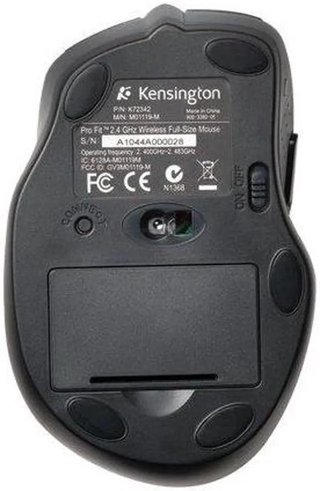 Alt view image 2 of 17 - Kensington Pro Fit Full-Size Wireless Mouse (K72370US)