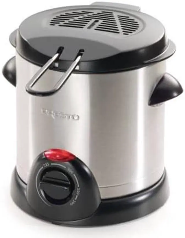 Alt view image 6 of 18 - Presto 05470 Electric Deep Fryer, Stainless Steel