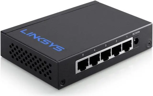 Alt view image 7 of 20 - LINKSYS LGS105 5-Port Business Desktop Gigabit Switch