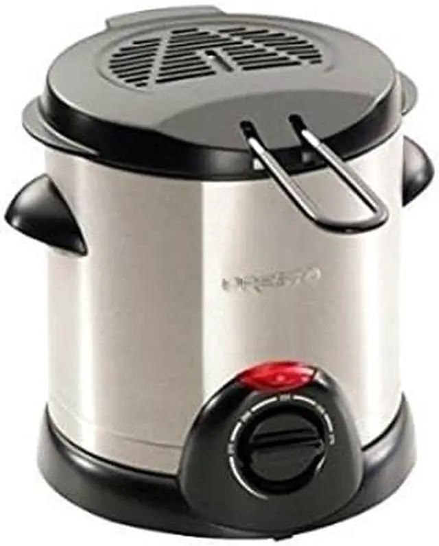 Alt view image 4 of 18 - Presto 05470 Electric Deep Fryer, Stainless Steel