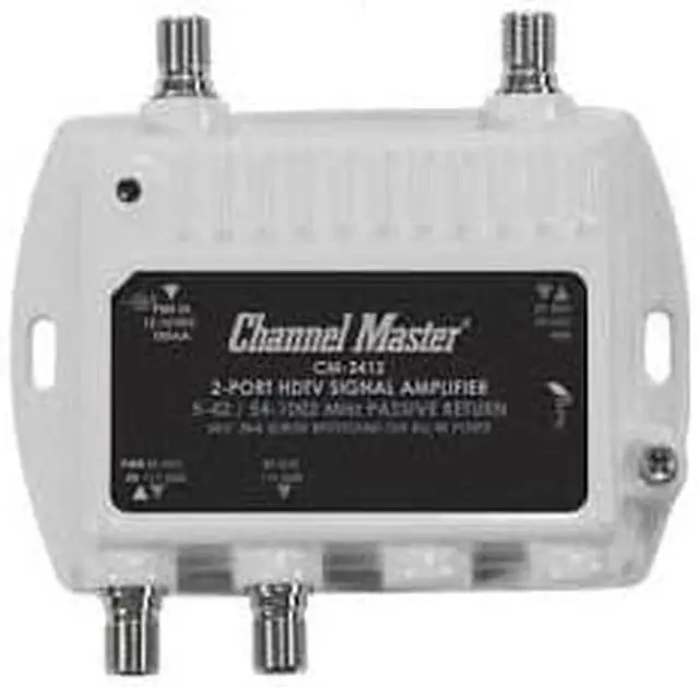 Alt view image 10 of 17 - Channel Master 3412 Ultra Mini Distribution Amplifier