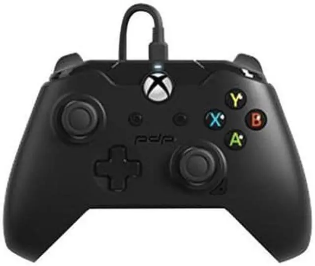 Alt view image 6 of 8 - PDP Wired Controller for Xbox One & PC, Black, 048-082-NA