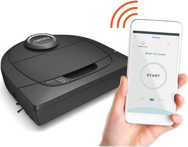 Alt view image 8 of 15 - Neato Botvac D5 Connected Navigating Robot Vacuum, Pet & Allergy, Works with Amazon Alexa and Google Home