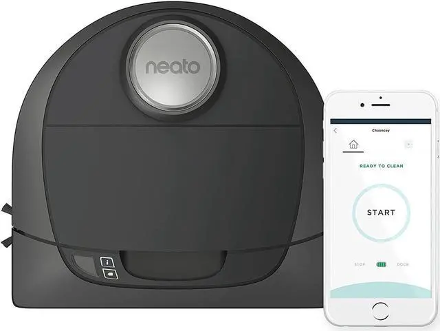 Alt view image 7 of 15 - Neato Botvac D5 Connected Navigating Robot Vacuum, Pet & Allergy, Works with Amazon Alexa and Google Home