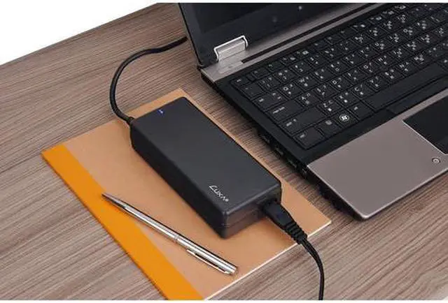 Alt view image 8 of 15 - LUXA2 PO-ULA-PC90BK-00 EnerG Bar 90W Universal Laptop Charger
