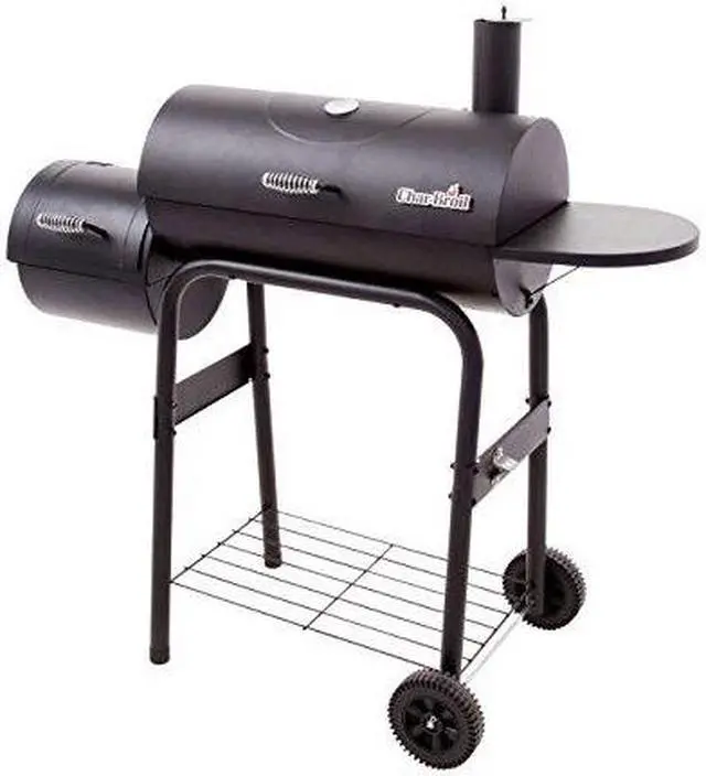 Alt view image 12 of 20 - Char-Broil 12201570-A1 American Gourmet Offset Smoker, Black