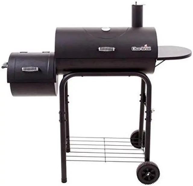 Alt view image 11 of 20 - Char-Broil 12201570-A1 American Gourmet Offset Smoker, Black