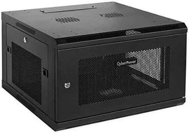 Alt view image 4 of 17 - CyberPower CR6U61001 6U Carbon Wall Mount Enclosure