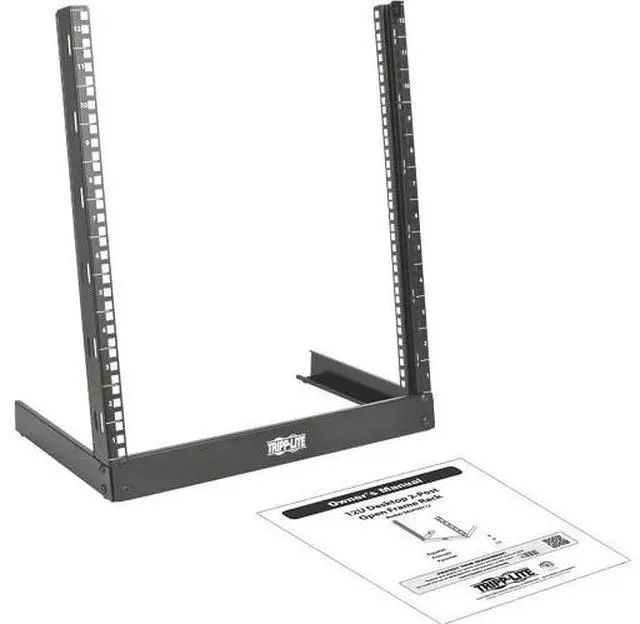 Main image of Tripp Lite SR2POST12 12U SmartRack Desktop 2-Post Open-Frame Rack