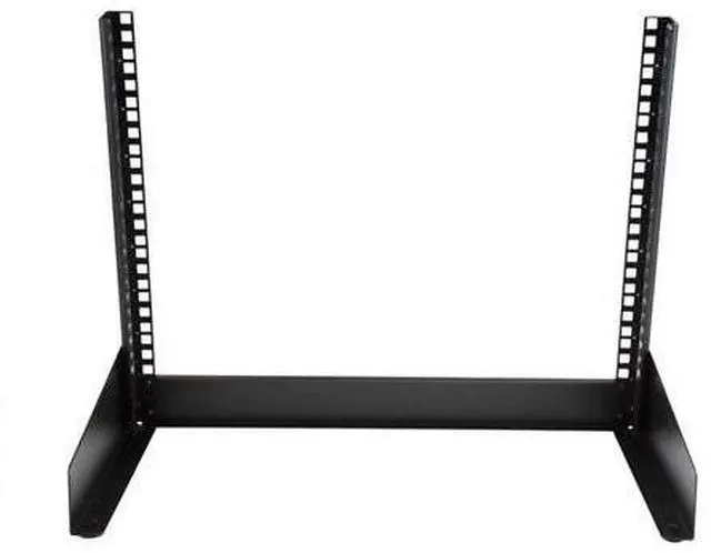 Alt view image 2 of 10 - Tripp Lite SR2POST12 12U SmartRack Desktop 2-Post Open-Frame Rack