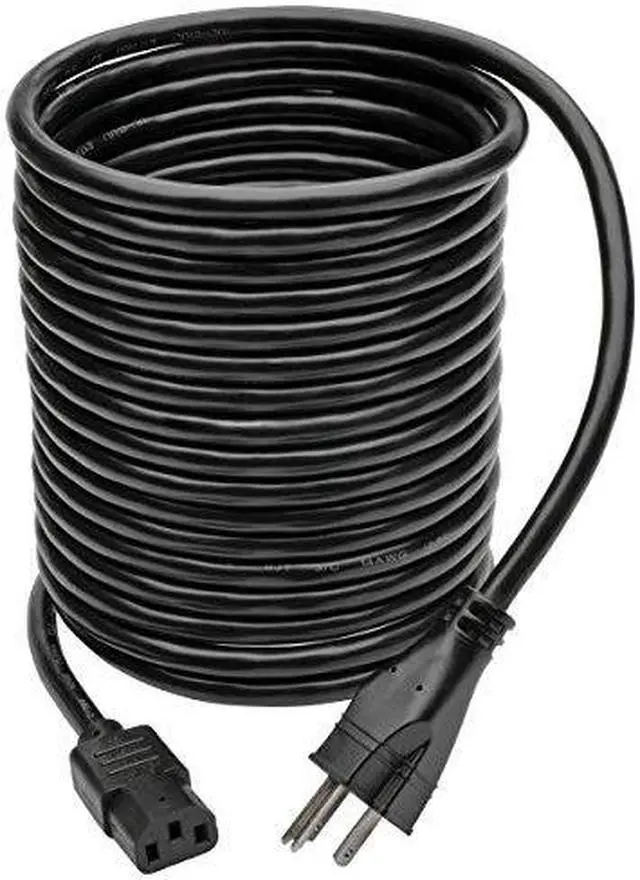 Alt view image 2 of 18 - Tripp Lite Model P006-025-HG15 25 ft. Hospital-Grade Computer Power Cord, 15A, 14 AWG (NEMA 5-15P to IEC-320-C13)