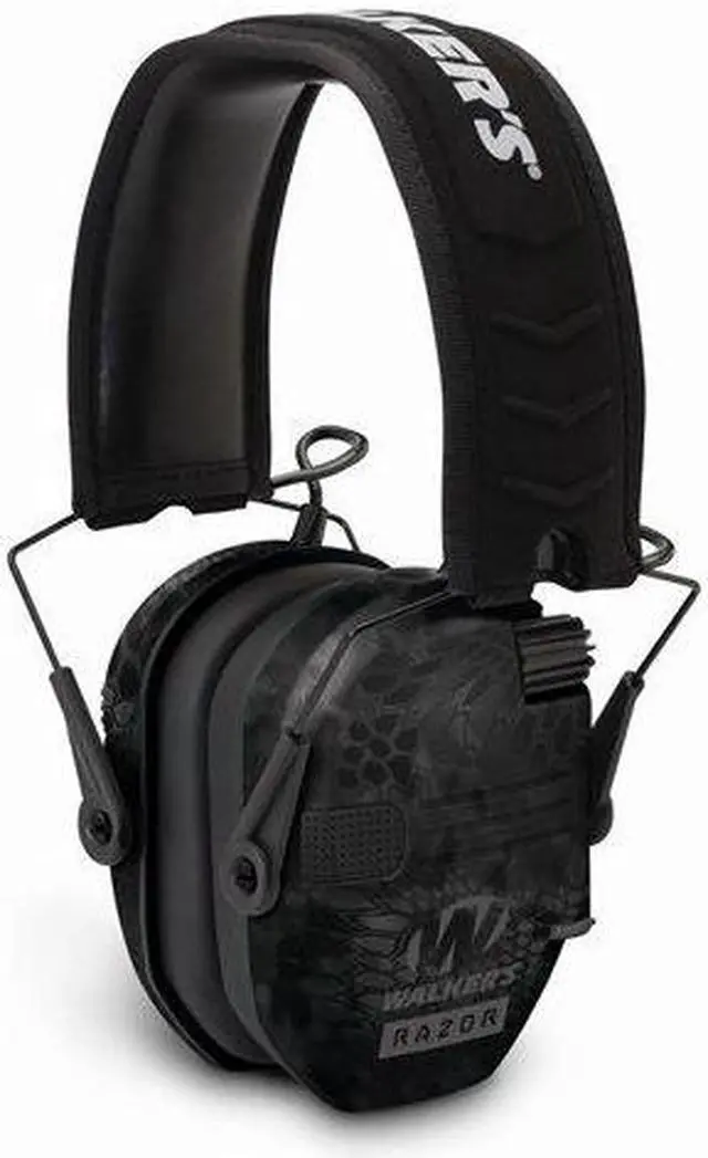 Main image of Walker's Razor Series Black Electronic Earmuffs GWP-RSEM