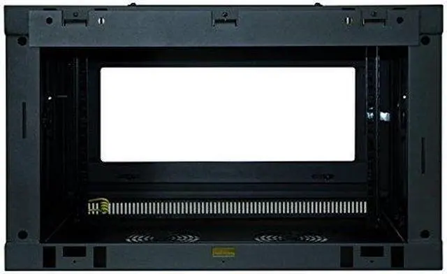 Alt view image 7 of 20 - Tripp Lite 6U Wall-Mount Rack Enclosure Cabinet with Clear Acrylic Window, Switch-Depth (SRW6UG)
