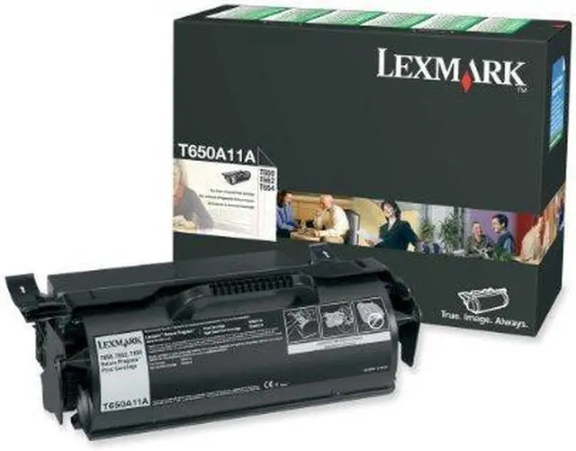 Alt view image 4 of 4 - Lexmark T650A11A Black Print T65X Return Program  Toner Cartridge