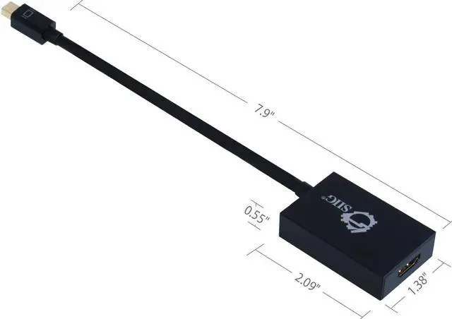 Alt view image 5 of 20 - Siig Mini Displayport 1.2 To Hdmi 4Kx2k 60Hz Active Adapter