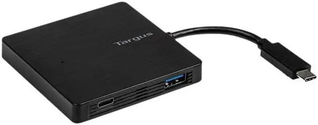 Alt view image 3 of 13 - Targus USB-C Combo Hub with Host Power Pass-Through - ACH924USZ