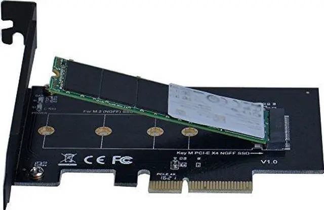 Alt view image 4 of 20 - ADDS ONE M.2 PCIE SSD (M KEY, NVME, AHCI) TO YOUR PCIE EQUIPPED DESKTOP COMPUTER